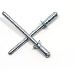 <span class=keywords><strong>Rivets</strong></span> aveugles <span class=keywords><strong>filetés</strong></span> à tête fraisée en acier de fabrication chinoise, type Unigrip, <span class=keywords><strong>rivets</strong></span> aveugles à déclenchement - Product Image 3