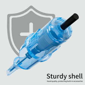 <span class=keywords><strong>Agujas</strong></span> de tatuaje desechables 10 unids/caja Super Sharp Precise Made <span class=keywords><strong>Agujas</strong></span> de tatuaje de acero inoxidable Cartucho Delineador redondo Shader Magnum - Product Image 5