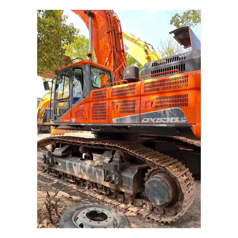 High quality used excavators Korea Doosan DX530 worldwide hot sale price is cheap