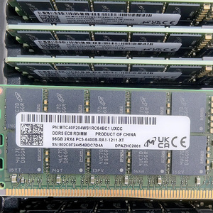 Module de mémoire DDR5 pour ordinateur de bureau, petit module vert, puces Adie M-Series de haute qualité, MTC40F204WS1RC64BC1 6400MHz 96GB Stock Server M - Product Image 2