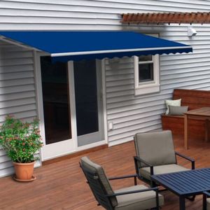Auvent rétractable robuste en aluminium, pare-soleil étanche pour l'<span class=keywords><strong>extérieur</strong></span>, auvent rétractable pour véranda et terrasse - Product Image 3