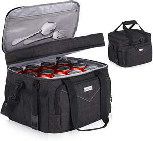 Free sample Large Capacity <b>Cooler</b> Bag Insulated Lunch Bag Waterproof Long Time Froze <b>Food</b> Delivery Bag - Product Image 1