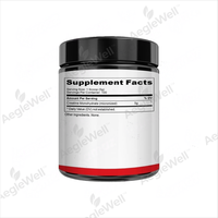 Agelwell OEM Creatine Powder Suplemen Energi Pembentuk Otot Bebas Gula Kelas Makanan Dosis Harian 5g Kapasitas 500g