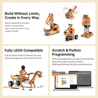 Kit Hiwonder ESP32+Capteurs pour blocs de construction électroniques et voitures robots programmables, avec module IA WonderLLM