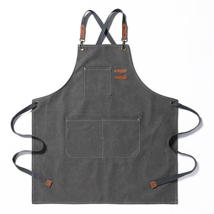 Design personnalisé Chef de cuisine Cuisine Rouge Royal Noir Italien Hommes Hommes Femmes Tablier Homme Premium avec Logo Image Écriture - Product Image 2