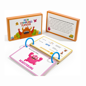 Tarjetas <span class=keywords><strong>de</strong></span> Guía Emocional Alemanas Personalizadas, Tarjetas <span class=keywords><strong>de</strong></span> Aprendizaje <span class=keywords><strong>de</strong></span> Emociones para Niños Preescolares - Product Image 1
