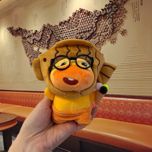 Super suave juguete de peluche lindo capybara colgantes llaveros alivio del estrés lavado PP algodón <span class=keywords><strong>malla</strong></span> - Product Image 3