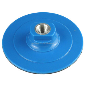 Plaquettes de ponçage en mousse à crochets et boucles EVERTOOL, plaque de support rotative industrielle en ABS, support de fixation <span class=keywords><strong>pour</strong></span> <span class=keywords><strong>polisseuse</strong></span> - Product Image 2