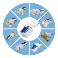 Katup Elektromagnetik Mikro SIM S0626WV-C DC 12-14V 2-Arah 1/4 inci Presisi Tinggi OEM Formula Maker Dispenser Air