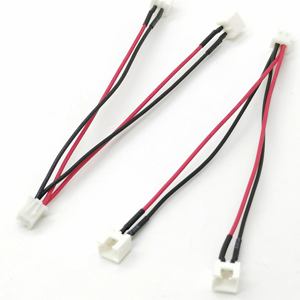 ที่กำหนดเองเดิมปลายคู่ Xh 2.54มิลลิเมตรสนาม2ขาเชื่อมต่อสายเคเบิลประกอบลากสาย - Product Image 2