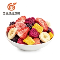 Hot Selling Gevriesdroogd Fruit Gemengde Bulkverpakkingen Fabrikant Ondersteunt Op Maat Gemaakte Verpakking Stijlvolle Kant-En-Klare 18 Maanden Plank