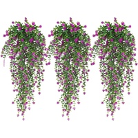 Fleurs en plastique maillé, Eucalyptus, Camélia, Lierre, Feuille d'argent, Petit Lotus, verdure artificielle multicolore à suspendre au mur