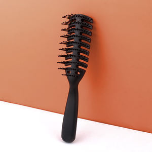 <span class=keywords><strong>Cepillo</strong></span> profesional de 9 filas con cerdas punteadas y ventilación, resistente al calor, de ABS, para peinar el cabello de hombre, al por mayor - Product Image 2