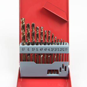 مجموعة مثاقب معدنية مستقيمة الساق من الفولاذ عالي السرعة HSS M35 مع كوبالت لثقب الحديد والفولاذ المقاوم للصدأ - Product Image 4