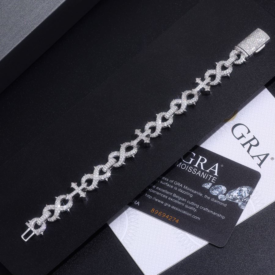 moissanite cartier bracelet