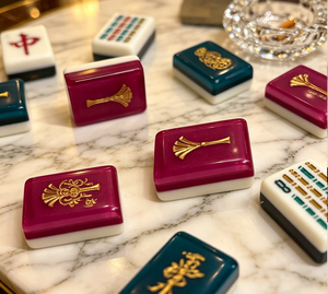 Jeu <span class=keywords><strong>de</strong></span> Mahjong en Acrylique <span class=keywords><strong>de</strong></span> Haute Qualité, Durable, Taille Personnalisée, Portable, Écologique, Moderne, pour 4 Joueurs, Idéal pour les Soirées <span class=keywords><strong>de</strong></span> Jeu <span class=keywords><strong>de</strong></span> Style Américain et les Voyages - Product Image 5