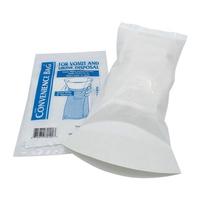 Sac à vomi jetable de commodité avec protection des mains