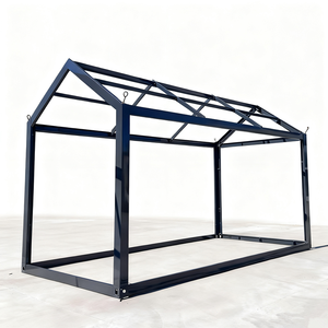 Maison portable en acier préfabriquée à assemblage gratuit Maison préfabriquée à 2 étages Hôtel Bureau Maison en conteneur - Product Image 6