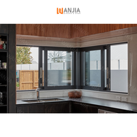 Directo de fábrica al por mayor moderno diseño francés cocina interior pvc ventanas de plástico vinilo upvc ventanas