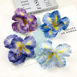 Têtes de fleurs d'iris artificielles en gros pour accessoires de photographie de mariage et accessoires de style bohème - Product Image 3