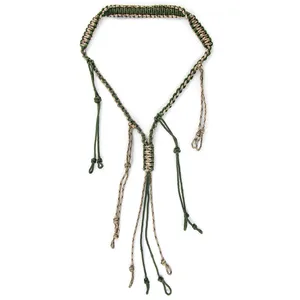 Av tuzağı halat ördek çağrı kordon kordon Hunter oyunu ayarlanabilir 12 yüzükler örgülü düdük kuş yaka Sling avcılık malzemeleri - Product Image 1