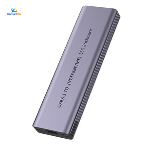 Carcasa <span class=keywords><strong>Externa</strong></span> para SSD M.<span class=keywords><strong>2</strong></span> con Doble Protocolo USB 3.1 y <span class=keywords><strong>Thunderbolt</strong></span> SATA para SSD Externo y NVMe - Product Image 1