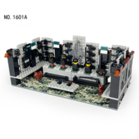 Set de Construcción Educativo de Bloques de Soldados SWAT, Armas Militares, Depósito de Equipamiento, Juguetes para Niños