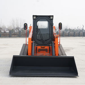 Envío gratis Mini Skidsteer Loader 500kg 800kg 1T Cargador pequeño Diesel Track Venta Entrega global - Product Image 1