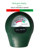 Humidimètre de sol haute précision 1 %, plage de 10 % à 90 % HR, capteur à aiguille unique, affichage à cadran, garantie 12 mois pour l'agriculture