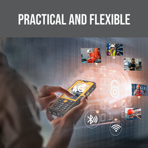 Hugerock s50ex bán buôn công nghiệp Android gồ ghề PDA T9 Bàn phím 4 gam Wifi ATEX nổ bằng chứng NFC đọc dữ liệu thu - Product Image 3