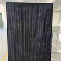 Meilleur kit de panneaux solaires de type N tout noir pour usage domestique 550W-770W Panneaux photovoltaïques à double vitrage Module PV