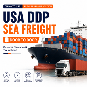 Envío Marítimo LCL+Express de China a Estados Unidos DDP a través de Chaojitu LOGISTICS con 25-45 Días de Tránsito y Seguro para Envíos Pequeños - Product Image 1