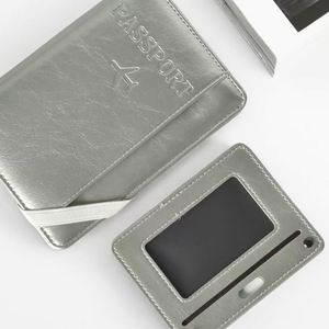 Protège-passeport coréen essentiel avec emplacements pour cartes de crédit, protection RFID, porte-passeport pour les voyages - Product Image 1