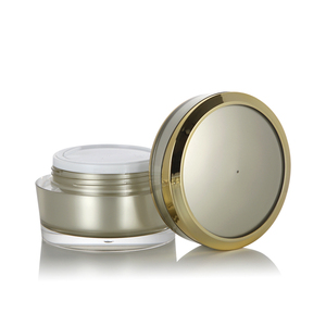 Rỗng 15G 30G 50G Acrylic Mỹ Phẩm Lọ Với Vàng Thiết Kế Biểu Tượng Tùy Chỉnh Cho Bao Bì Da - Product Image 5