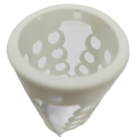 Prototypage rapide imprimé en 3D haute précision, cylindre en plastique à motif creux, service personnalisé
