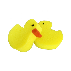 Salle de bain personnalisée dessin animé petit canard jaune éponge de bain <span class=keywords><strong>pour</strong></span> bébé ou enfants Body Wash - Product Image 3