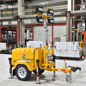 Factory <b>Light</b> Tower Outdoor Easy to Operate GMLT4005A-0004 Mobile Mining LED <b>Light</b> <b>Light</b> Tower With Towable Trailer for O - Product Image 6