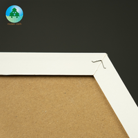 En gros Vintage Mini Mur Pin Board Full Sticky Back carreaux de liège forme hexagonale en bois pour la décoration de la maison Bulletin Décoration