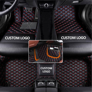 Alfombrillas de Coche Muchkey Personalizadas de 3 y 4 Piezas con Logotipo Personalizado, Doble Costura, Alfombrillas de Cuero de Lujo para Coche, Alfombrillas 3D 5D - Product Image 2