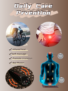 Nieuwe Stijl Fotonlicht Prostaat Massager Kussen Verwarming Pads Toermalijn Matras Draagbare Stoel Trillingen Must-Have Thermische Mat - Product Image 3