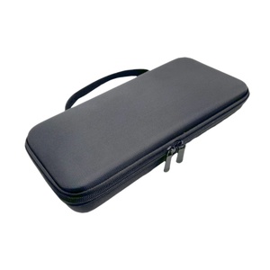 Étui de transport noir EVA rigide de protection à fermeture éclair étanche personnalisé pour <span class=keywords><strong>Logitech</strong></span> <span class=keywords><strong>MX</strong></span> Keys Mini clavier de rangement pour le camping et les voyages - Product Image 4