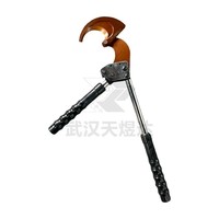 Coupe-câble à cliquet télescopique, coupe-fil robuste pour câbles blindés en cuivre, aluminium et acier TYD