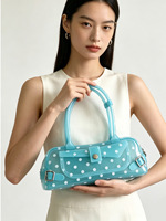 Sac à main tendance en PVC transparent, sac à bandoulière en gelée à panneaux, fermeture éclair, imperméable, couleur bonbon, sac sous le bras, services OEM ODM, vente en gros