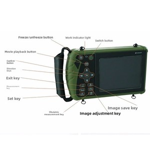 Échographe Doppler Couleur Portable Vétérinaire Dawei pour la Détection de Gestation chez les Truies, Bovins, Chevaux et Moutons - Product Image 5