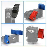 Vis à bouton réglable en L personnalisée M4 M5 M6, poignée en alliage d'aluminium anodisé, goujon en acier inoxydable pour accessoires d'appareil photo