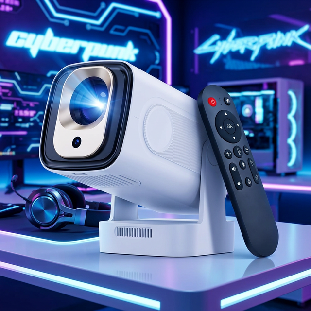 Factory Price Mini Projector Portable HY260 200 Lumens LED 1080p HD 4K Home Theater Short Throw Smart Android