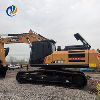 Excavatrice sur chenilles Sany 365H-10, 36 tonnes, moteur Isuzu, pompe hydraulique Kawasaki, modèle 2024