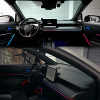Éclairage d'ambiance pour Toyota Corolla Cross / Frontlander 2026 - Amélioration de l'intérieur - Kit d'éclairage intérieur 64 couleurs.
