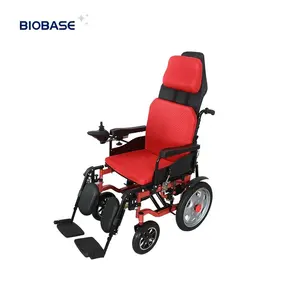 Cadeira de rodas elétrica MFN805DT com encosto pneumático e levantamento de pernas pneumático inteligente para hospital