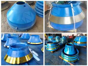 Nairy madencilik kırma yedekleri bölüm çanak astarı içbükey manto koni kaya kırıcı parçaları - Product Image 6